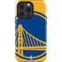 NBA Golden State Warriors Large Logo iPhone 15 Pro Impact Case
